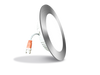 Downlight Para Bote Integral Plata 12w