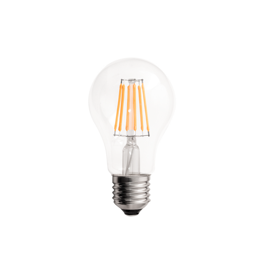 Foco LED A19 8w de Filamento