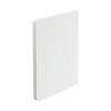 Placa Ciega Blanca UNNO